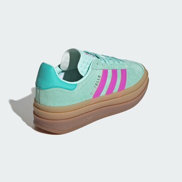 Baskets 'Gazelle Bold' ADIDAS ORIGINALS en vert