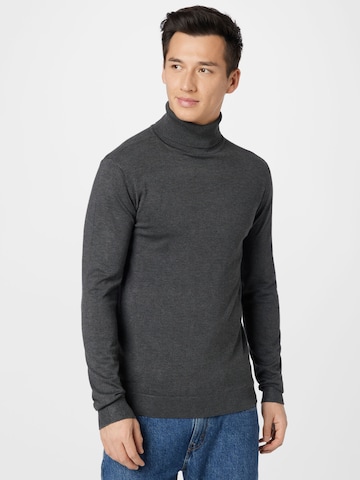 Petrol Industries Sweater 'Essential' in Grey: front