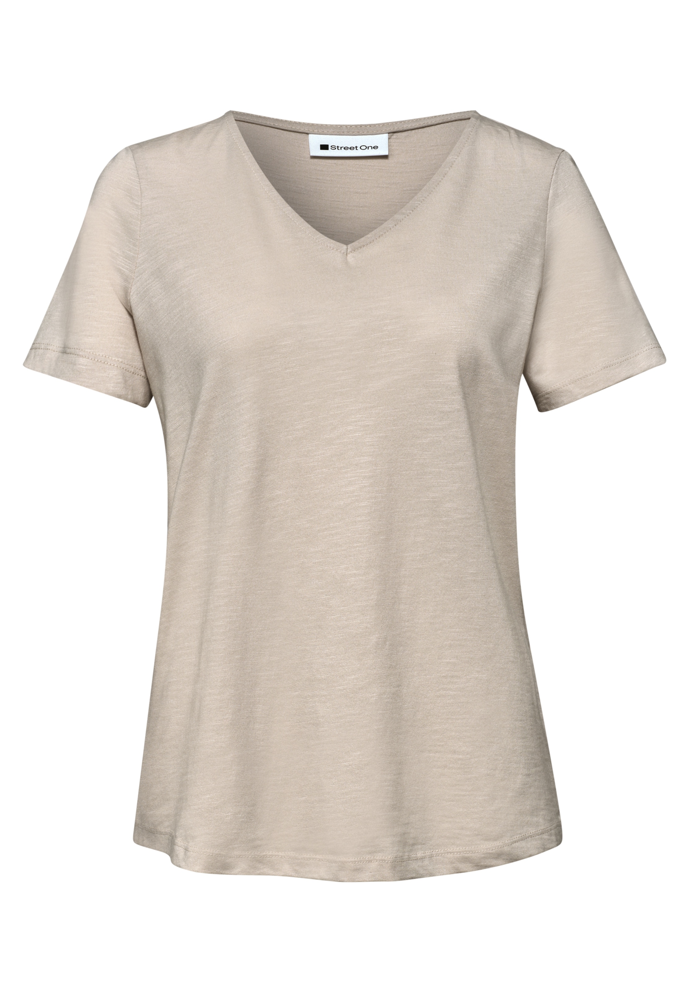 STREET ONE Shirt in Beige: front