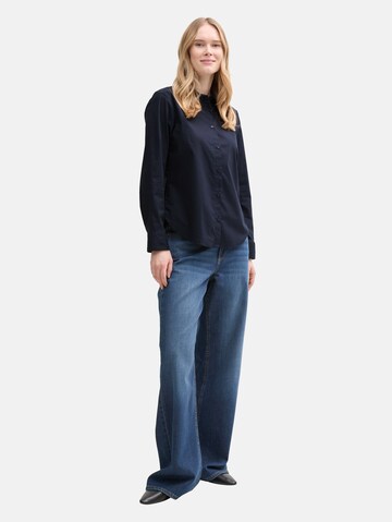 TOM TAILOR Blouse in Blue