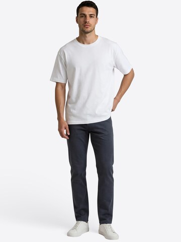 Effilé Pantalon 'Lyon' PIERRE CARDIN en bleu