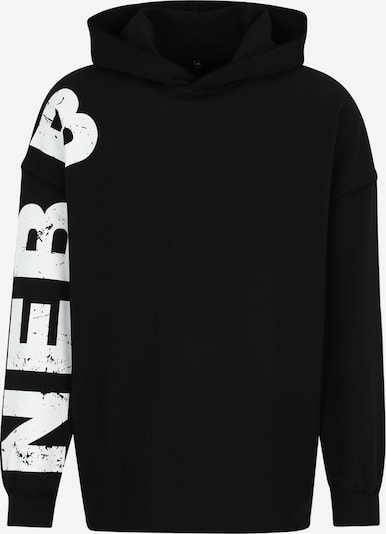 NEBBIA Urheilullinen collegepaita värissä musta / valkoinen, Tuotenäkymä