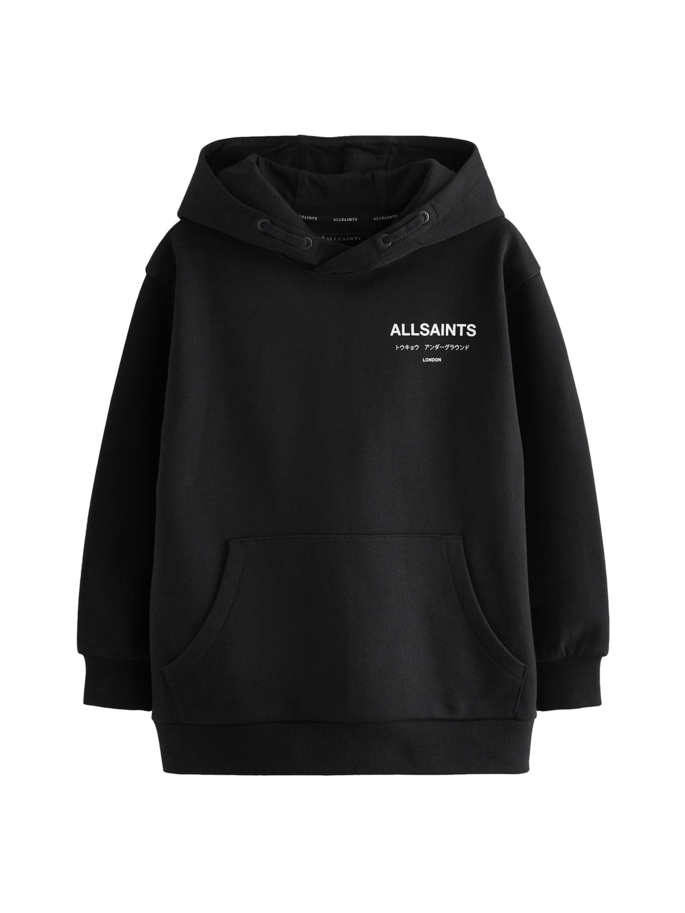 smALLSAINTS Mikina 'Underground' – černá: přední strana