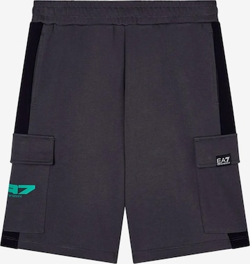 Regular Pantalon 'EA7 EMPORIO ARMANI kids BERMUDA FELPA BERMUDA' EA7 Emporio Armani en gris : devant