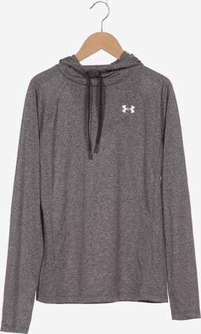 UNDER ARMOUR Sweatshirt & Zip-Up Hoodie in S in Grey: front