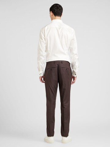 Coupe slim Pantalon à plis 'JPRSolaris' JACK & JONES en marron