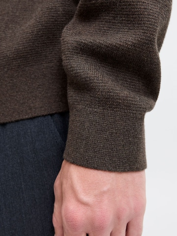Pull-over 'JPRBlamilano' JACK & JONES en marron