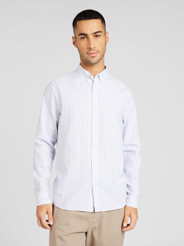 ARMEDANGELS Regular fit Button Up Shirt 'Quaasa' in Blue: front