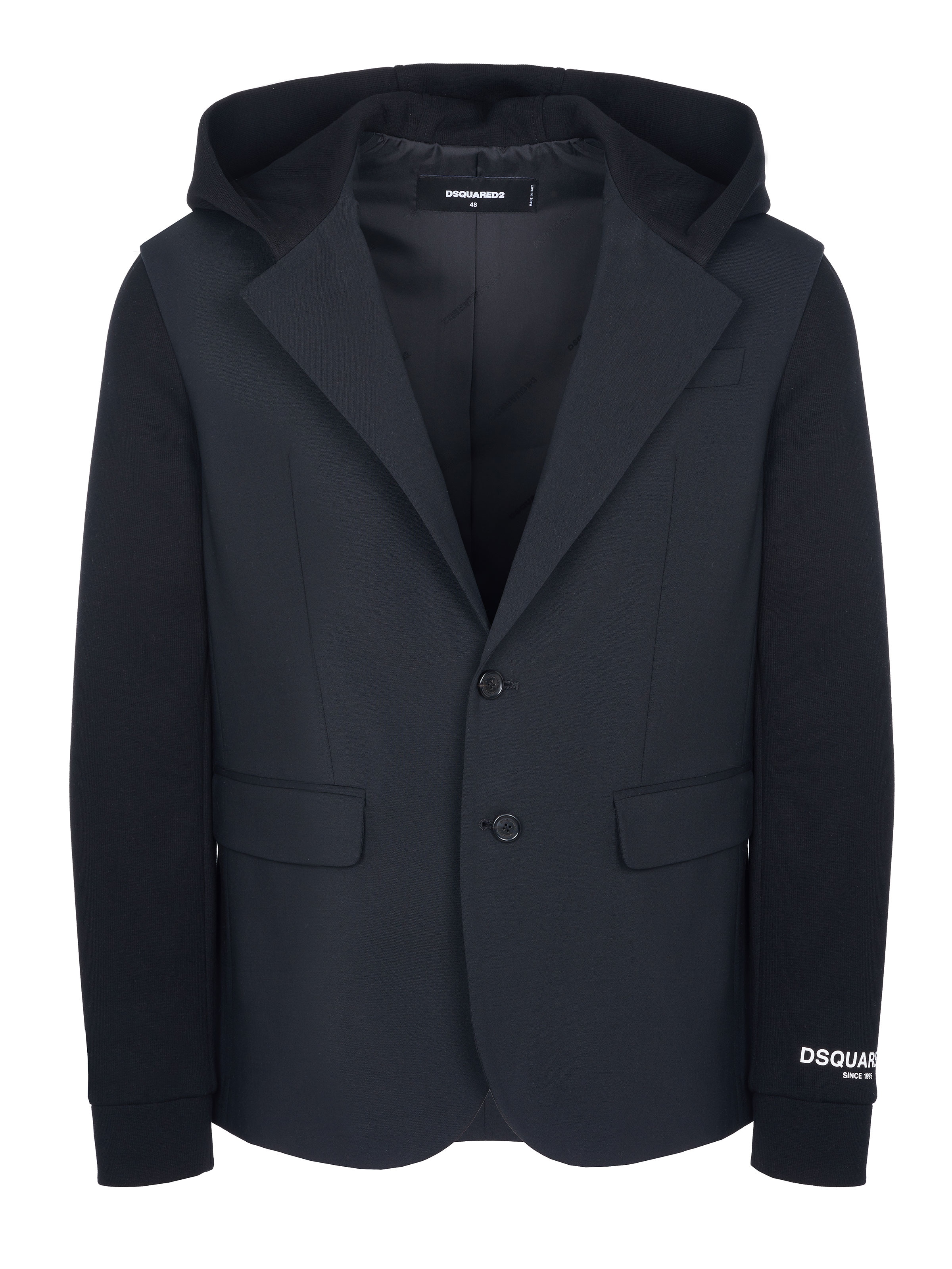 DS2 Between-Season Jacket in Black: front