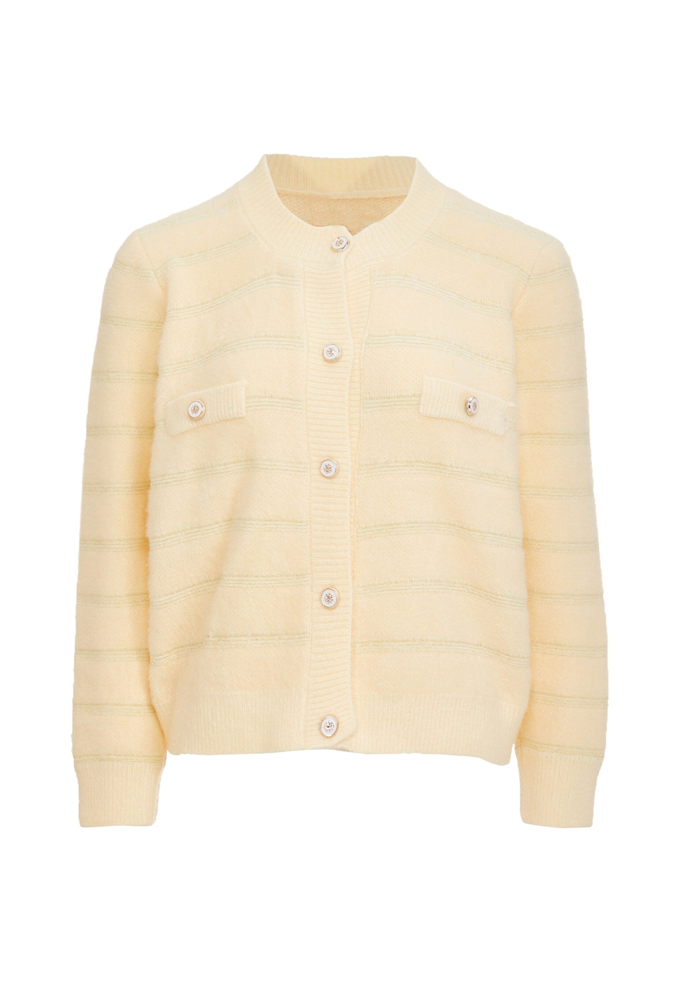 NALLY - Casaco de malha em bege: frente