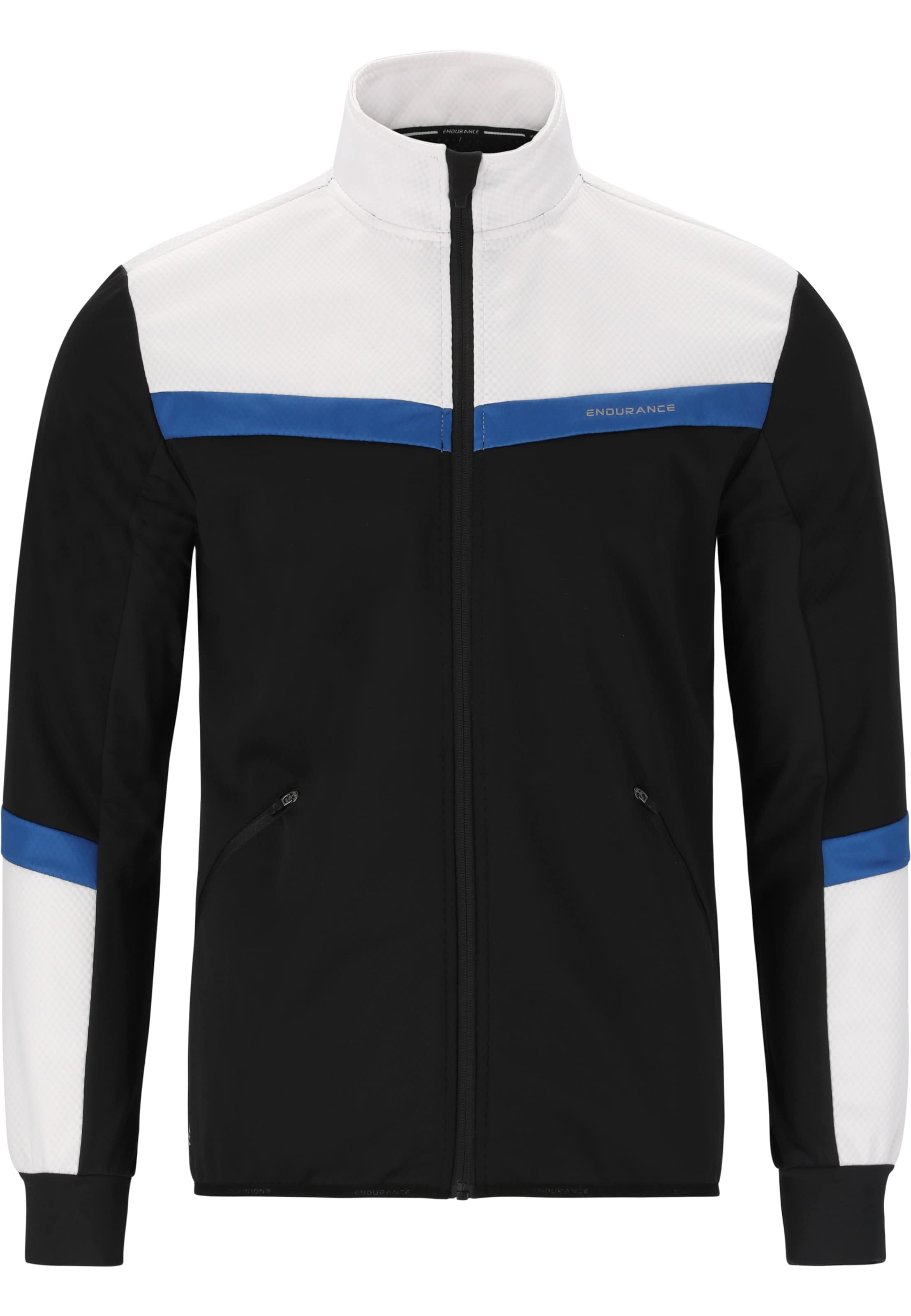 ENDURANCE Sports jacket in Black: front