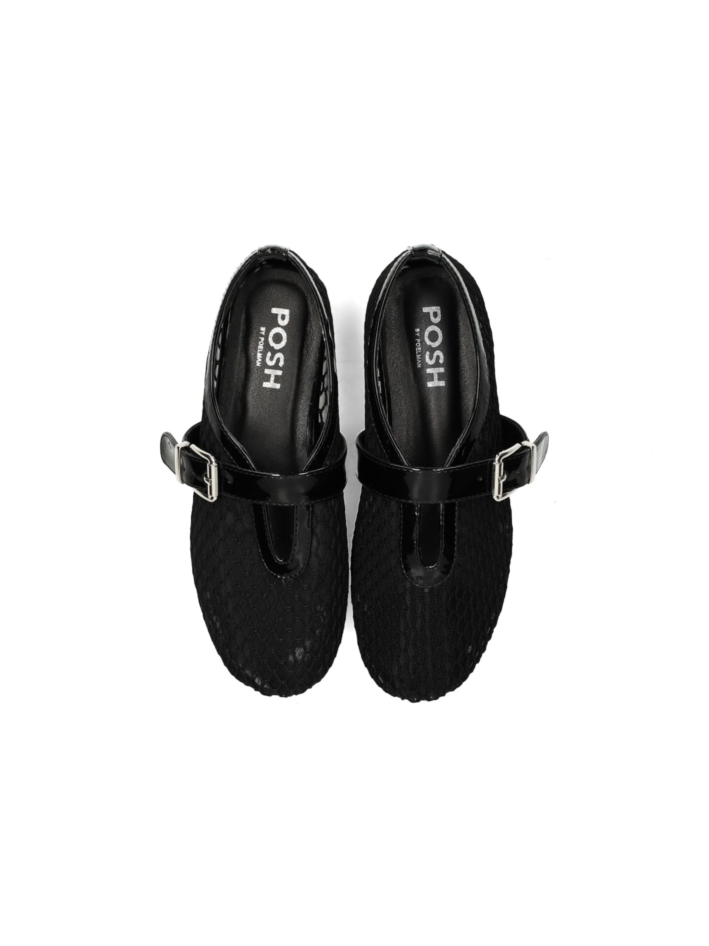 Ballerines 'Jenny' POSH by Poelman en noir