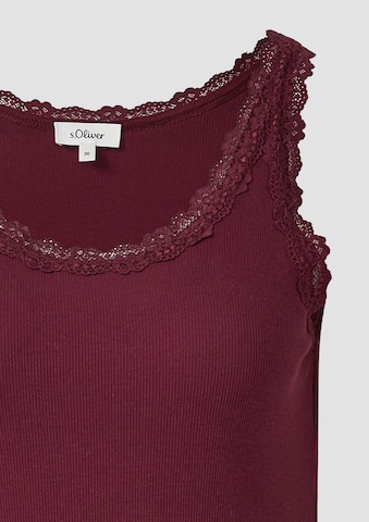 Haut s.Oliver en rouge