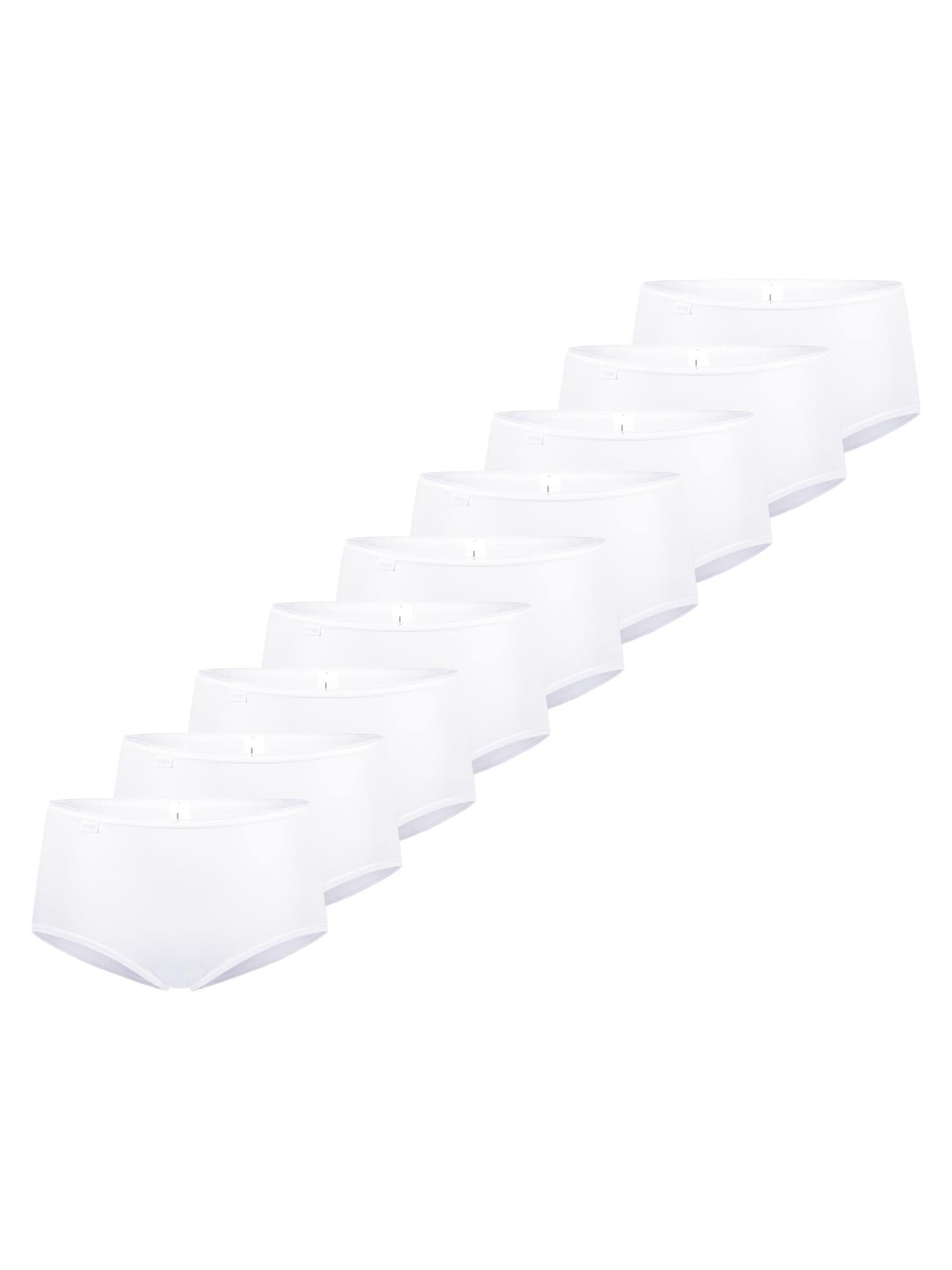 SLOGGI Panty '24/7 Cotton' in White: front