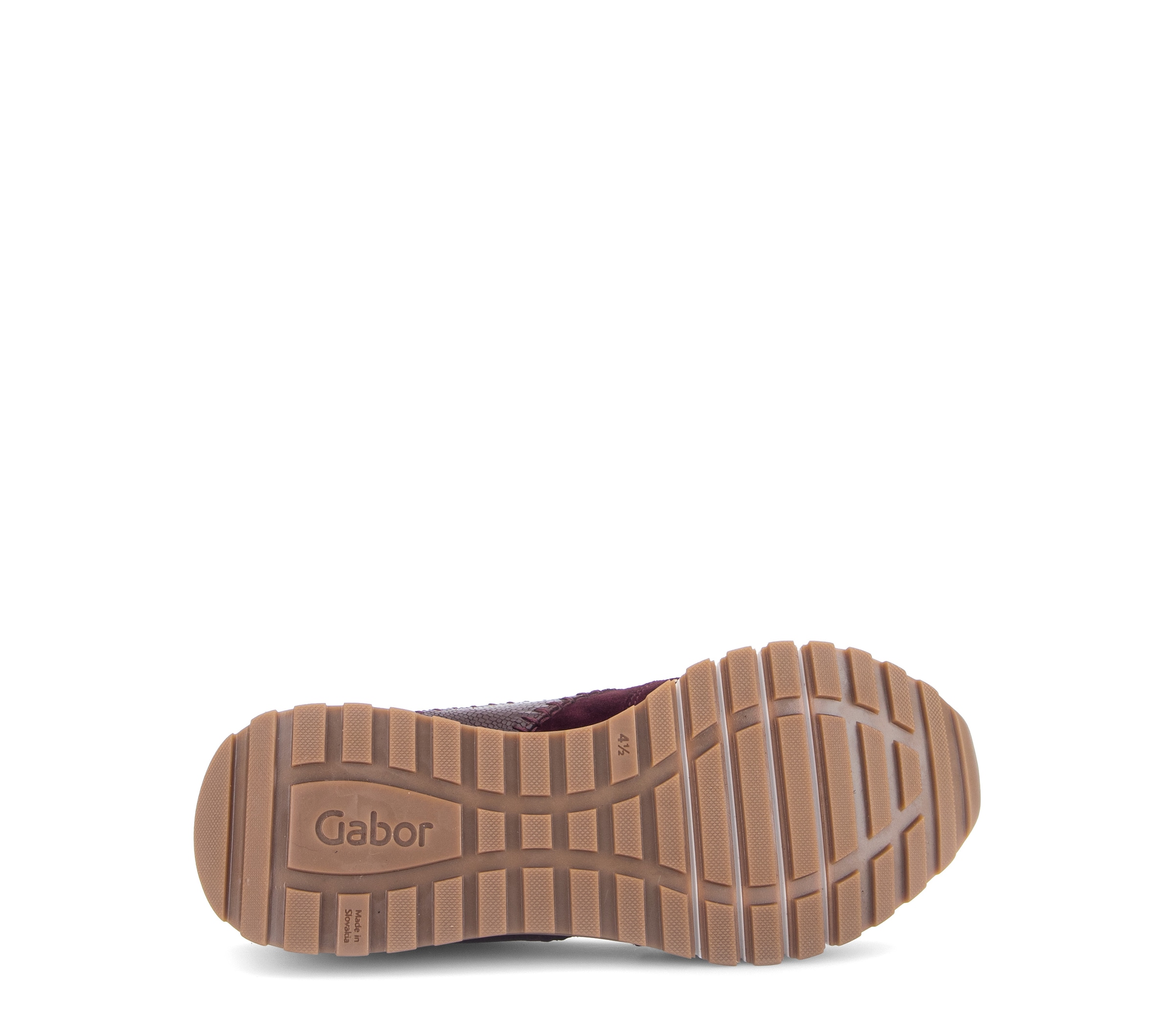 Baskets basses GABOR en rouge
