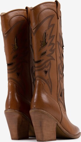 BRONX Cowboy Boots 'New-Kole' in Brown