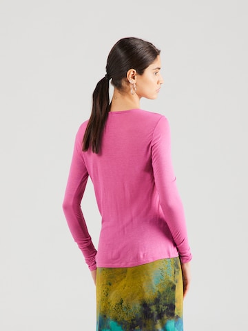 Sisley - Camisa em rosa