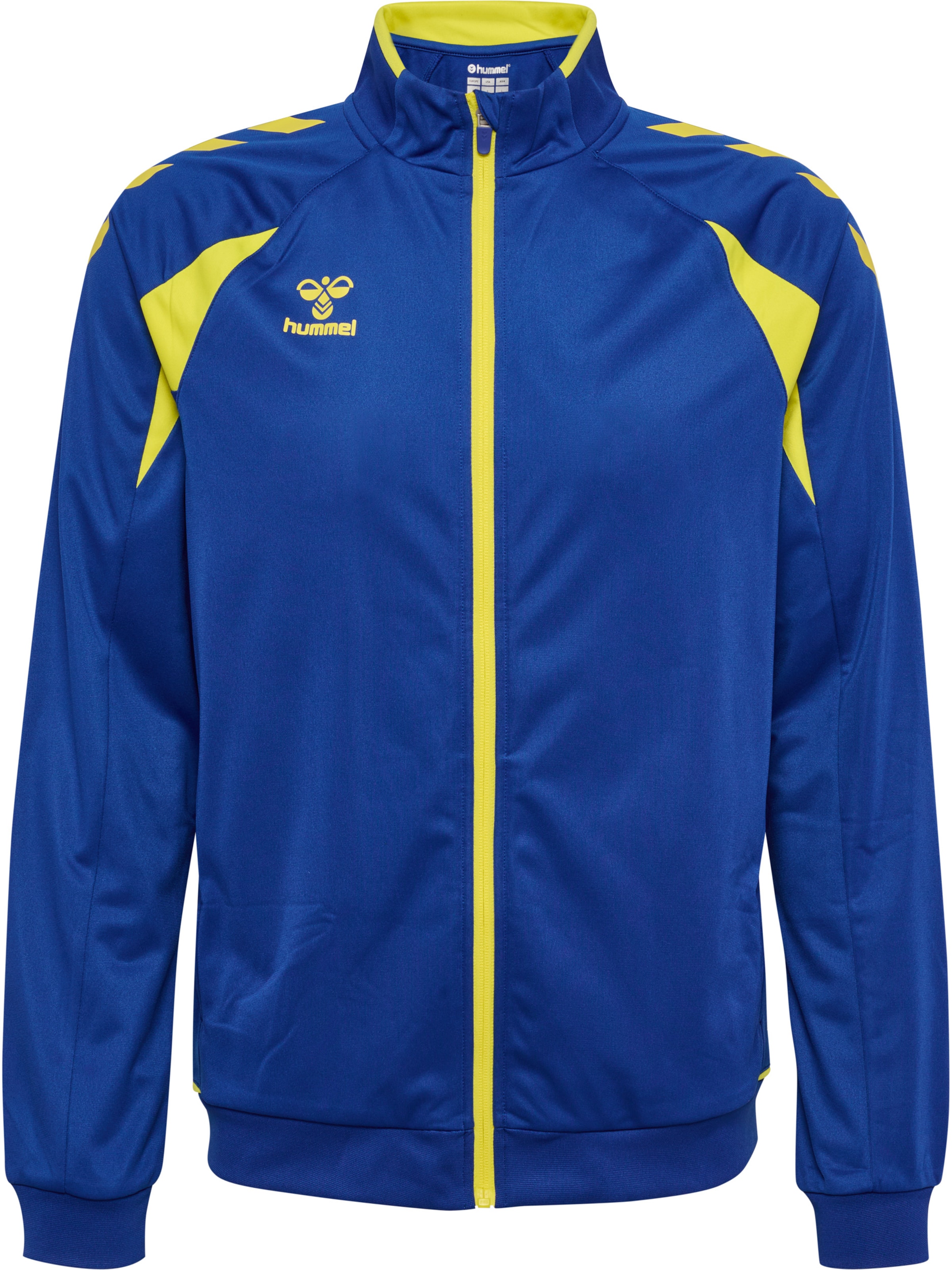 Veste de survêtement Hummel en bleu : devant