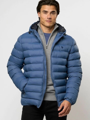 U.S. POLO ASSN. Tussenjas 'Artur' in Blauw: voorkant