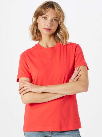 JACK WOLFSKIN Performance Shirt in Red: front