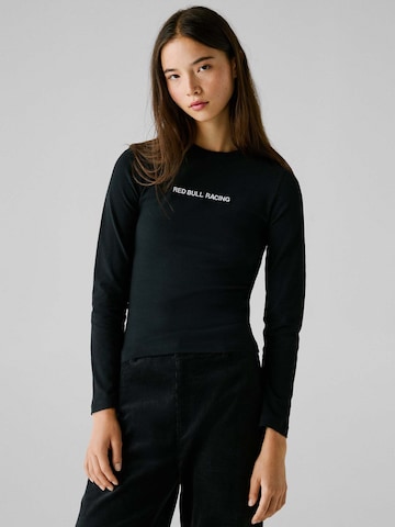 T-shirt Red Bull Racing x Pepe Jeans en noir : devant