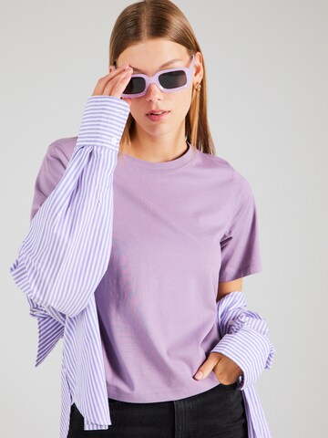 Lindex Shirt 'Erica' in Lila: voorkant