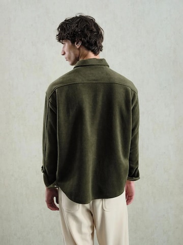 Coupe regular Chemise Giesto en vert