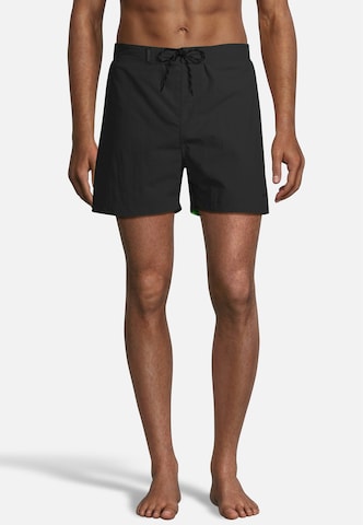 BECO the world of aquasports Swimming Trunks in Black: front