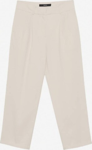 Someday Loose fit Pleat-Front Pants in Beige: front