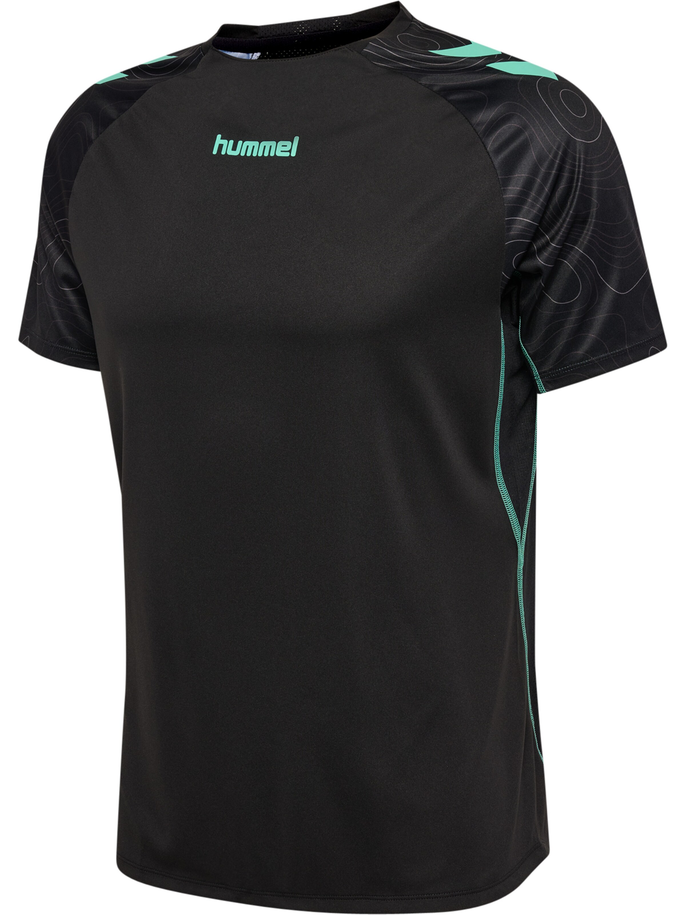 Hummel Performance shirt in Black: front