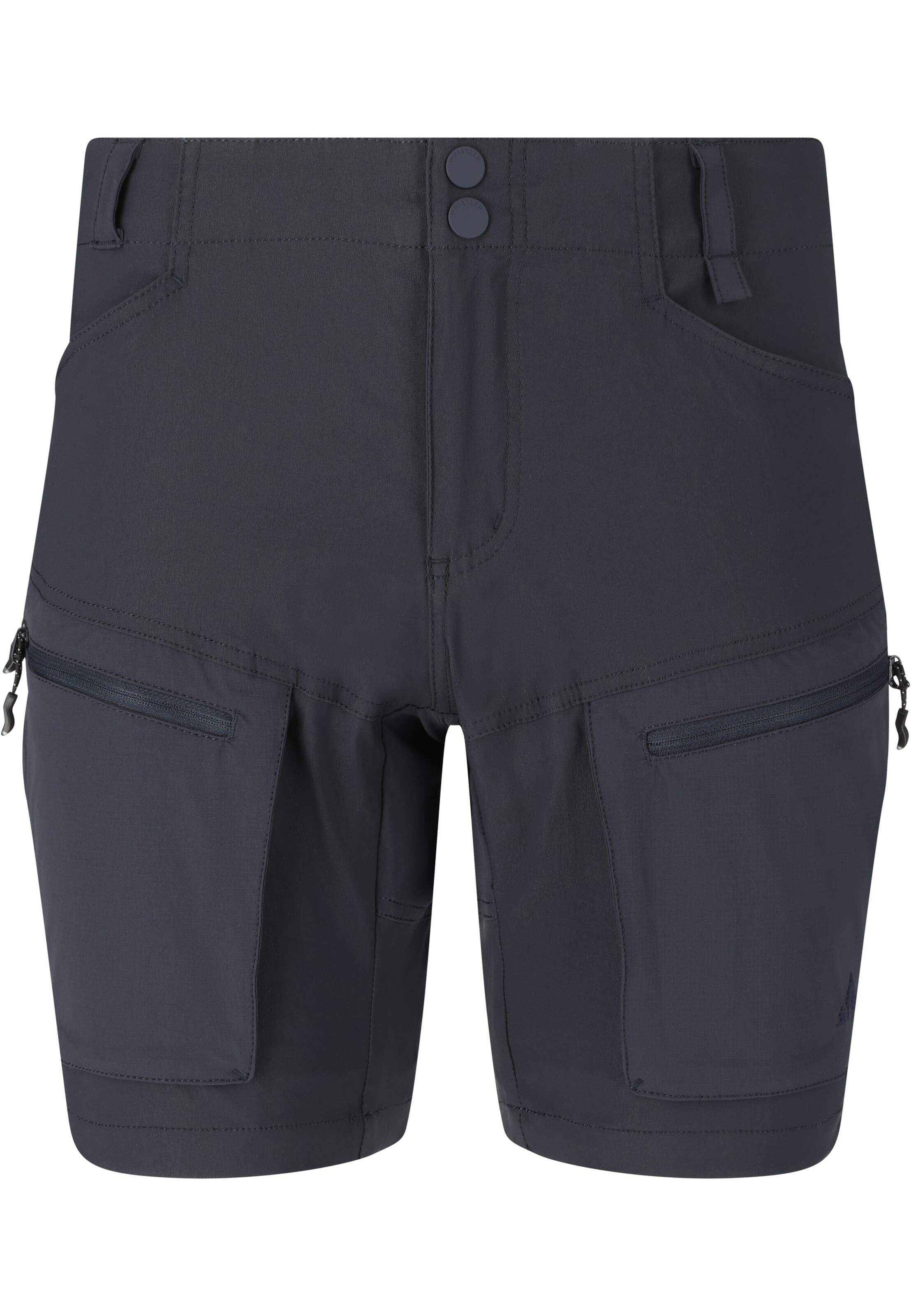 Whistler Sportbroek 'Kodiak' in Zwart: voorkant