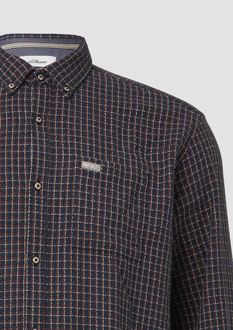 Coupe regular Chemise s.Oliver en bleu