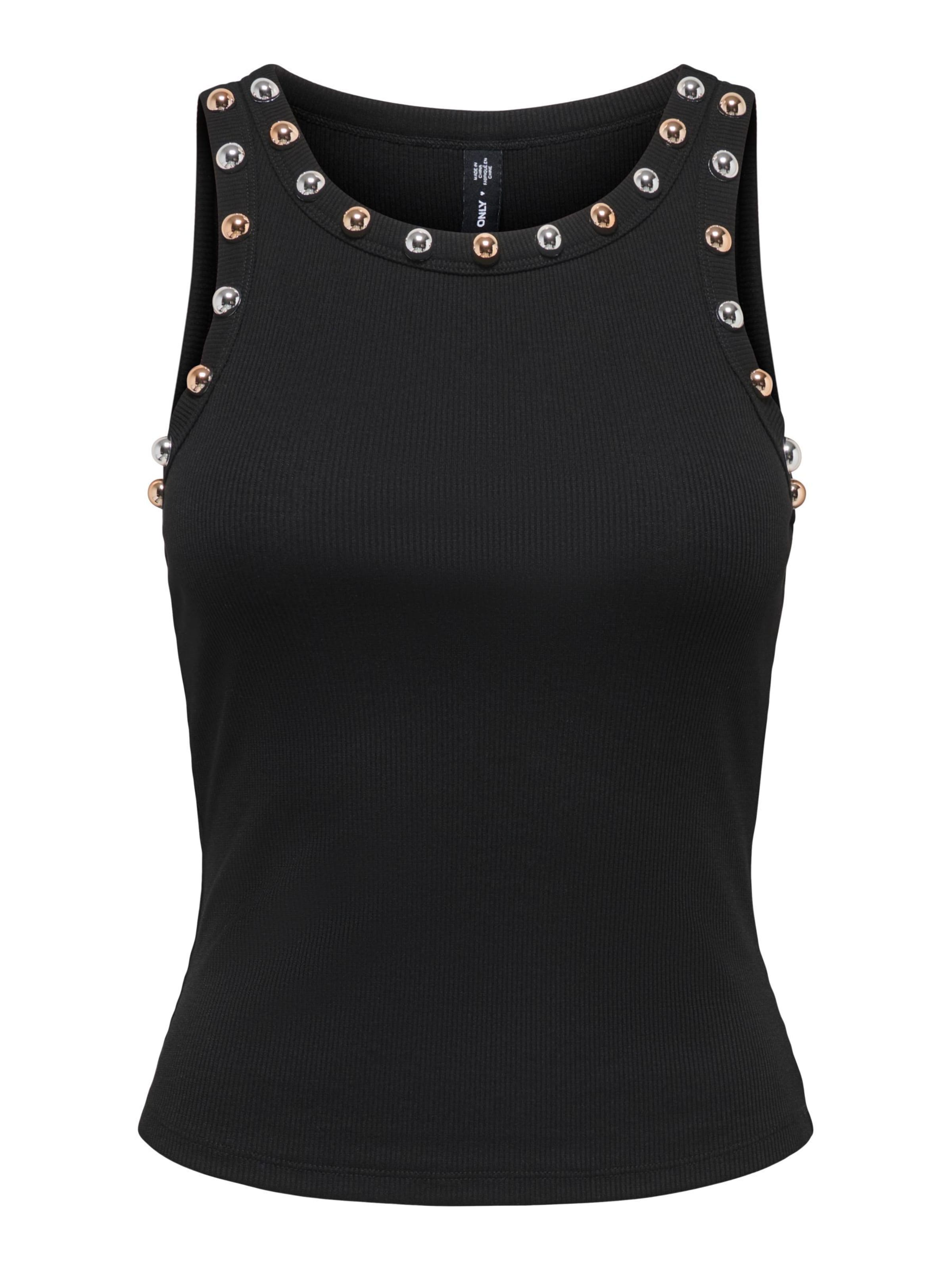 ONLY Haut 'ONLENEA' en XS en noir, Vue avec produit
