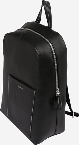 Calvin Klein Backpack 'NATURAL ROUND' in Black: front
