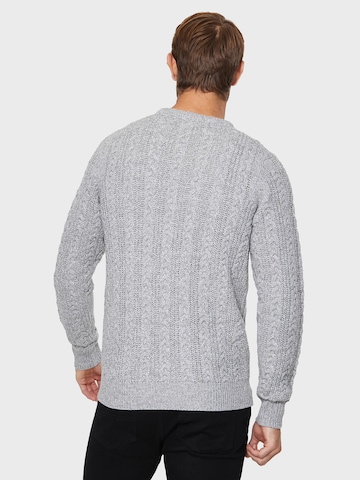 Threadbare Пуловер 'Ely' в сиво