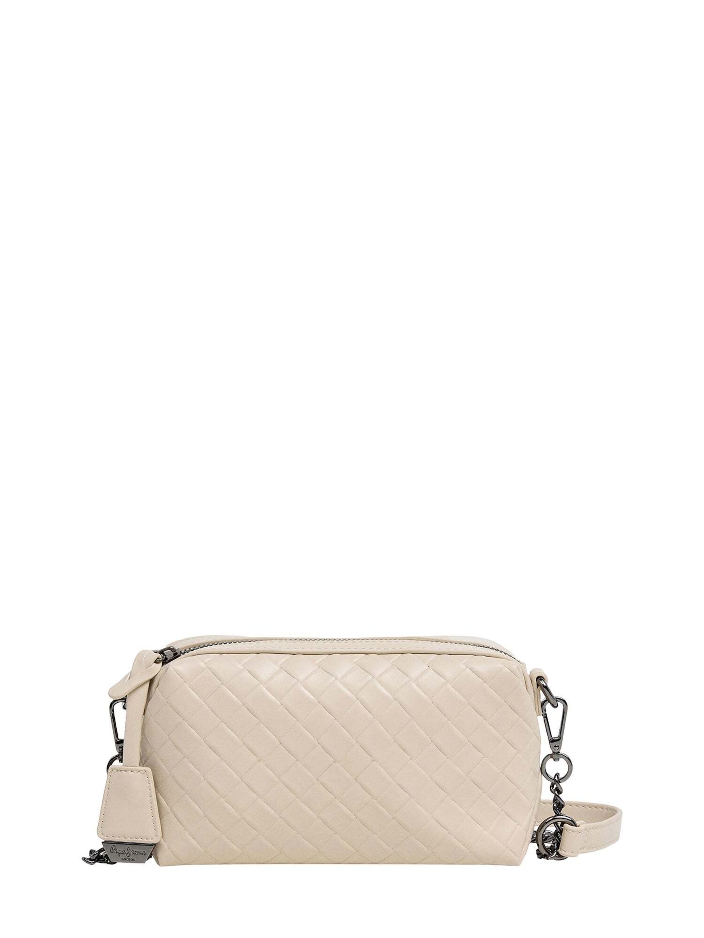 Borsa a spalla di Pepe Jeans in beige: frontale