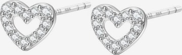 Orecchini 'Amore' di Dear Me in argento: frontale