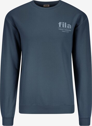 FILA Sweatshirt 'LISBON' in Blauw: voorkant