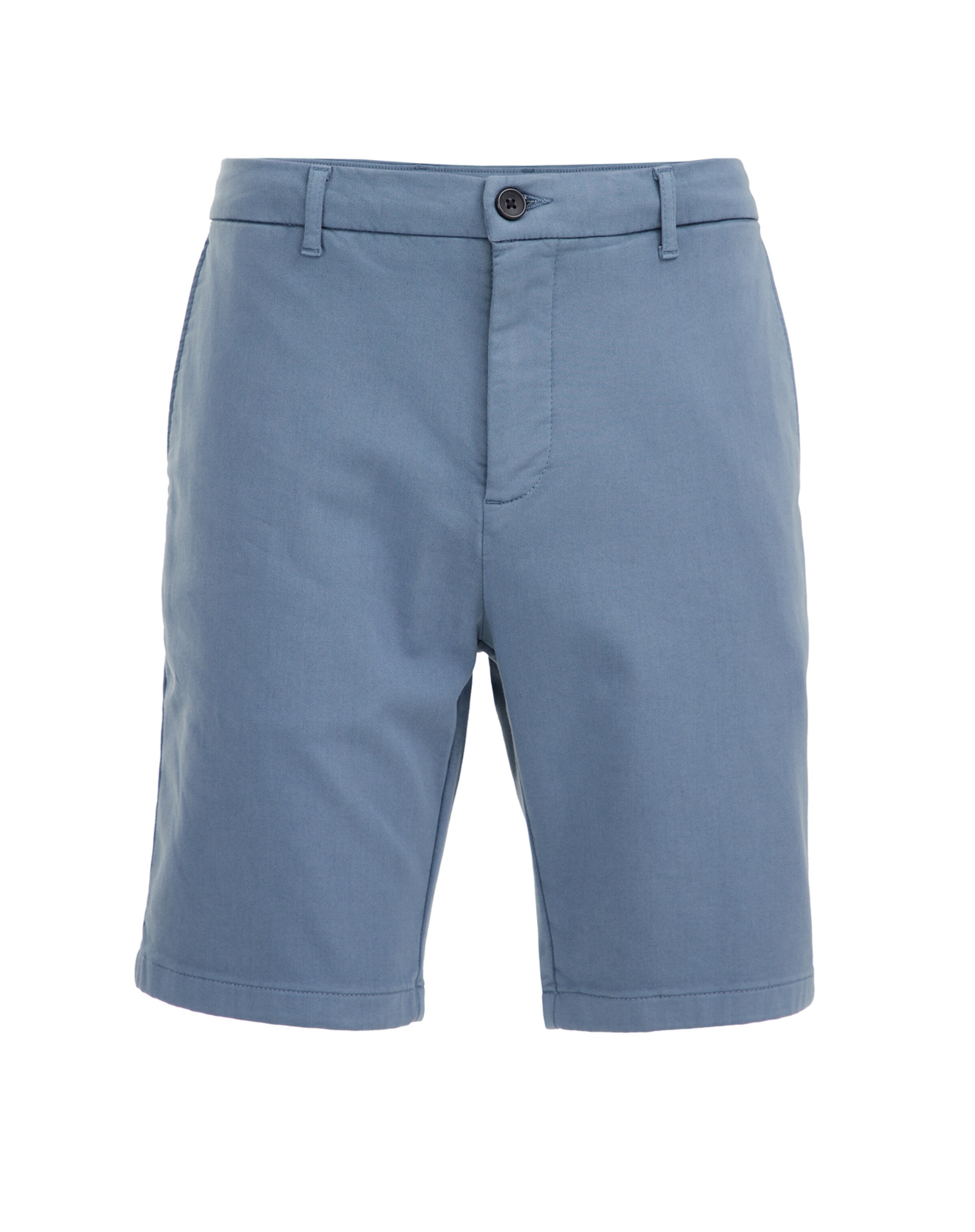 WE Fashion Слим фит Панталон Chino в синьо: отпред