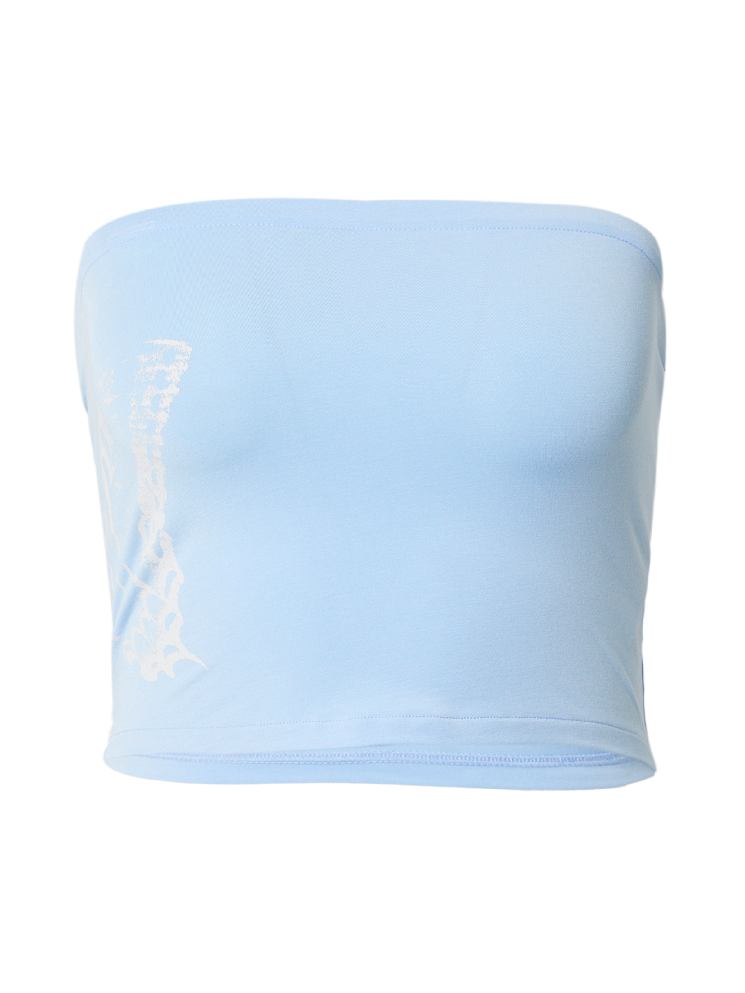 Top &#x27;Hot Nights&#x27; florence by mills exclusive for ABOUT YOU di colore blu chiaro / offwhite, Visualizzazione prodotti