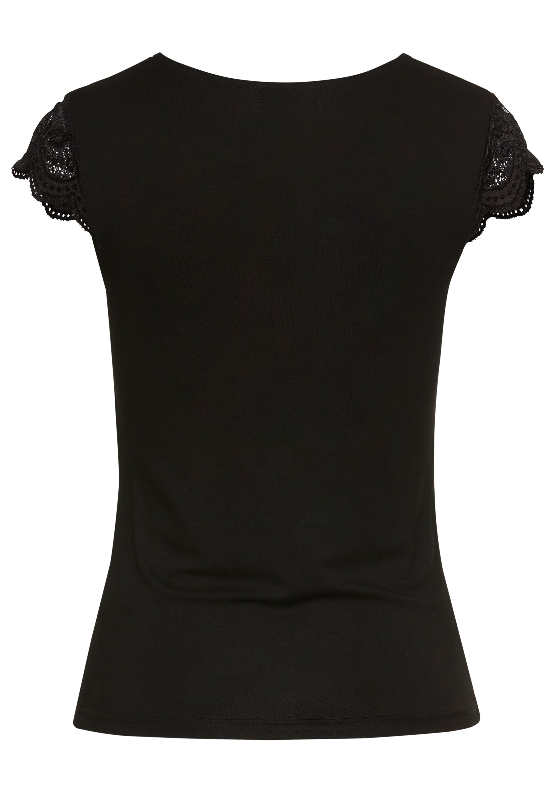 LAURA SCOTT Shirt in Black