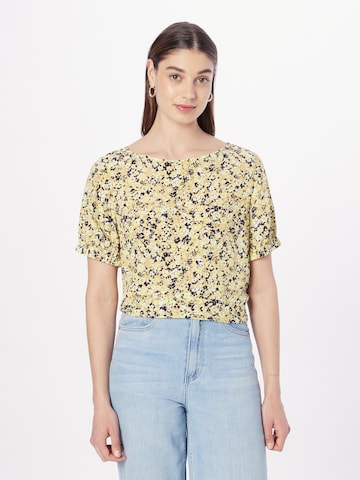 COMMA - Blusa em amarelo: frente