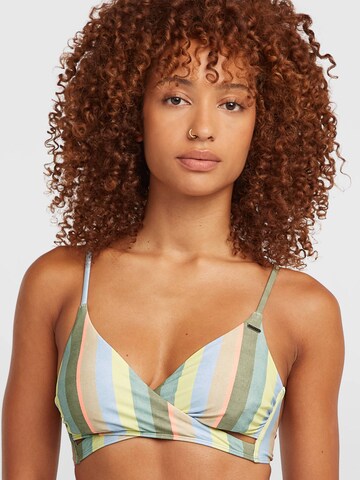 O'NEILL - Triángulo Top de bikini 'Baay' en verde: frente