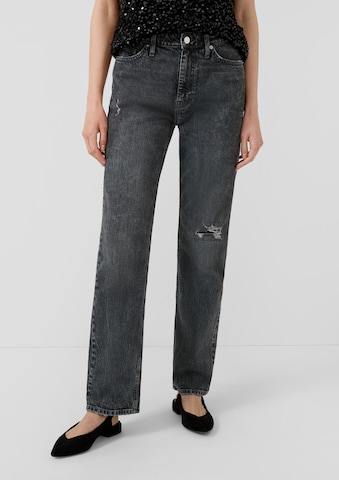 s.Oliver Regular Jeans ' KAROLIN ' in Grau