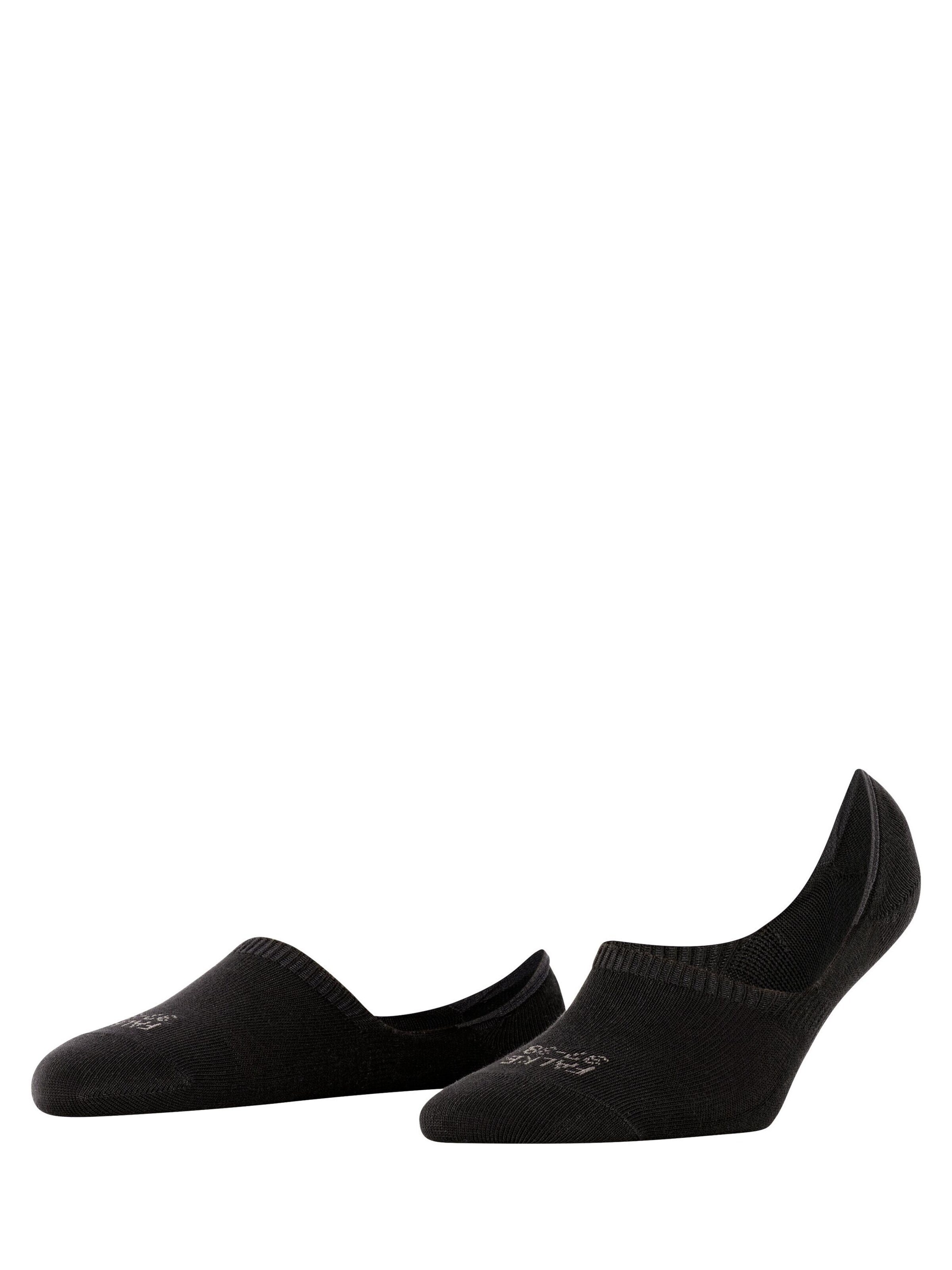 FALKE Ankle Socks 'Step High Cut' in Black