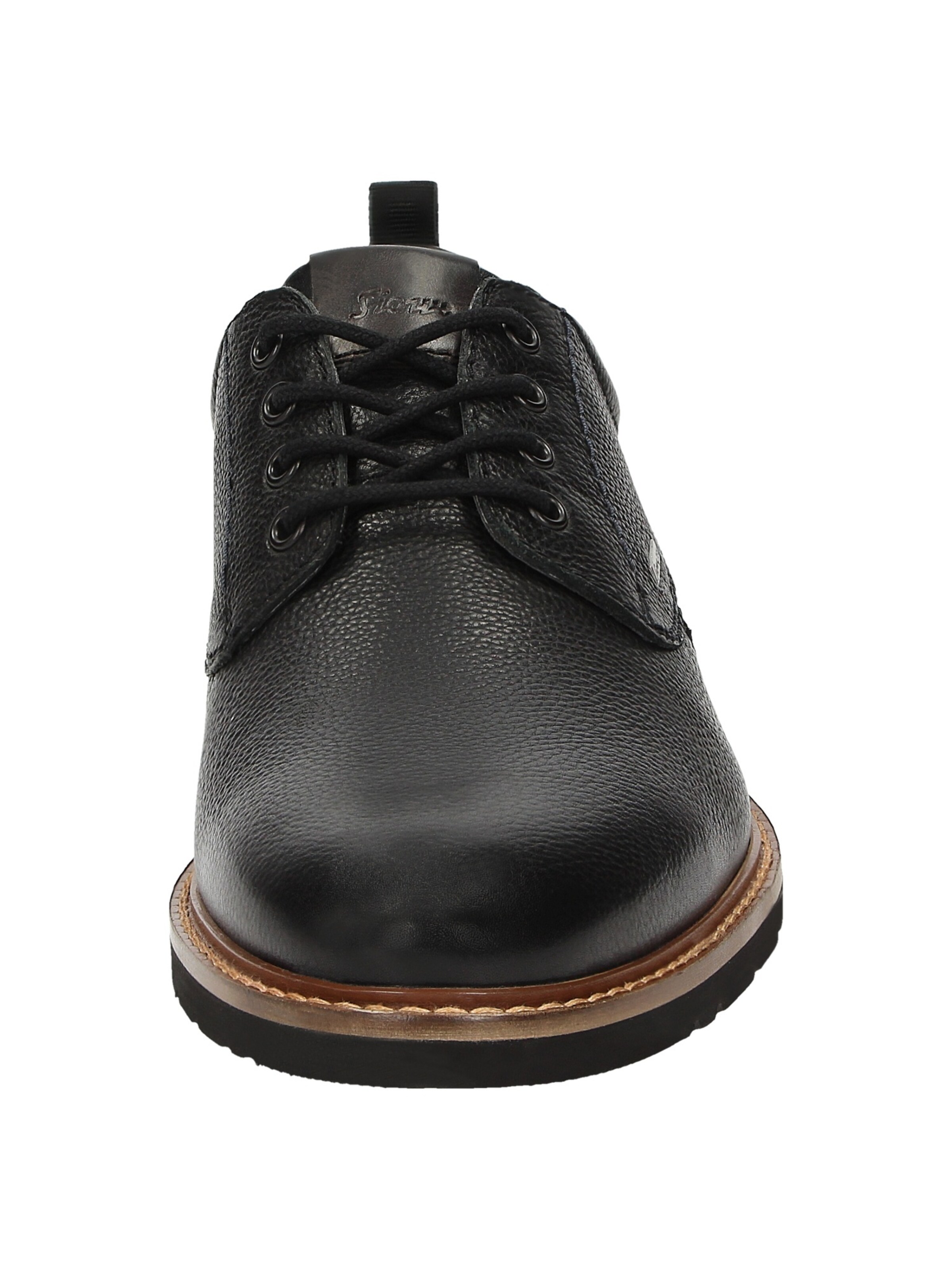 SIOUX Lace-up shoe 'Rostolo-700' in Black