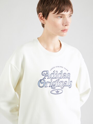 Sweat-shirt ADIDAS ORIGINALS en blanc