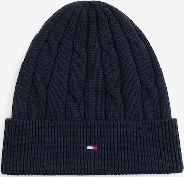 TOMMY HILFIGER Muts in Blauw: voorkant