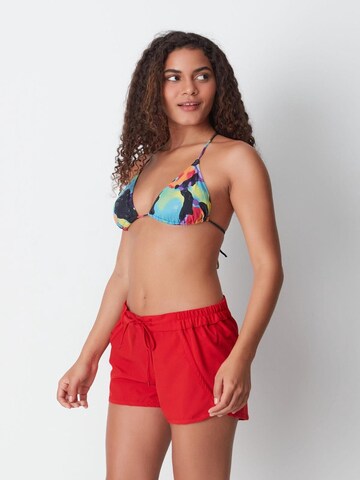 C&City Regular Zwemshorts in Rood