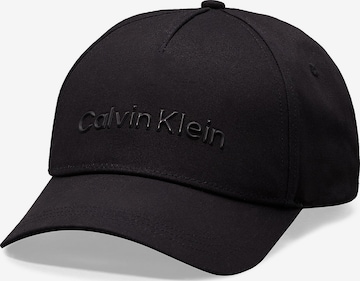 Calvin Klein Cap 'Must' in Schwarz: Vorderseite